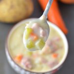 Cream of Potato and Ham Soup