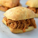 Easy Slow Cooker Pulled Pork recipe is perfect for a weekday dinner. Made with pork tenderloin and kidney beans.