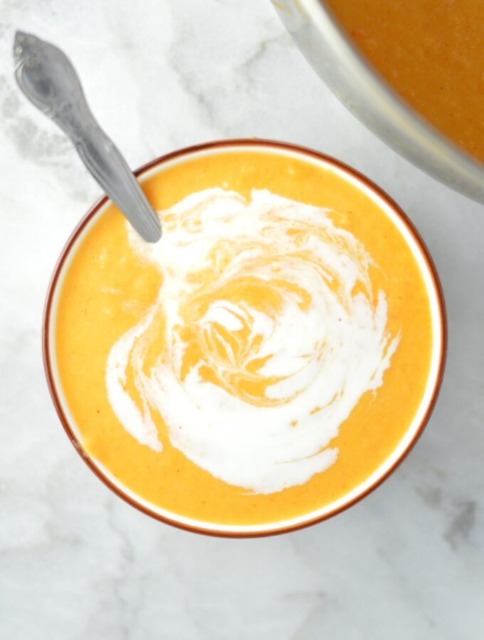 Sweet Potato Cauliflower Soup