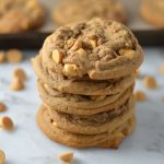 Nutella Peanut Butter Chip Cookies