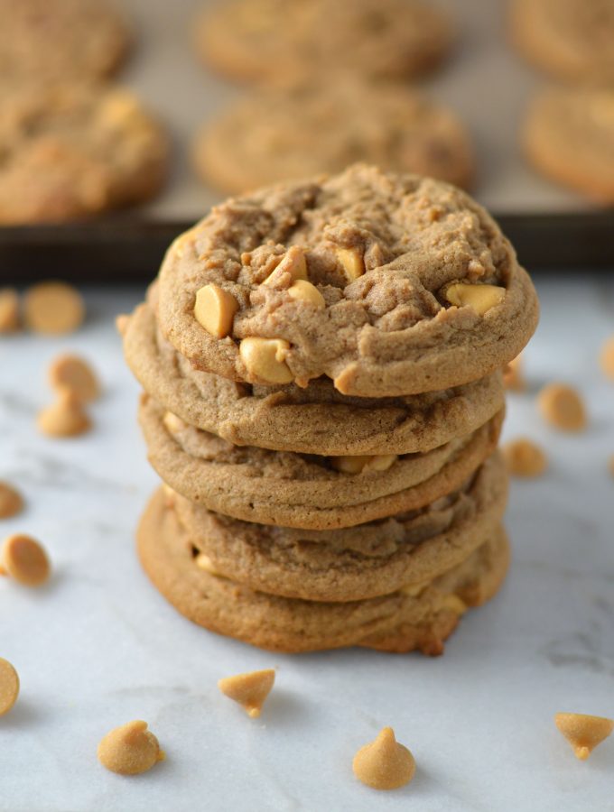 Nutella Peanut Butter Chip Cookies