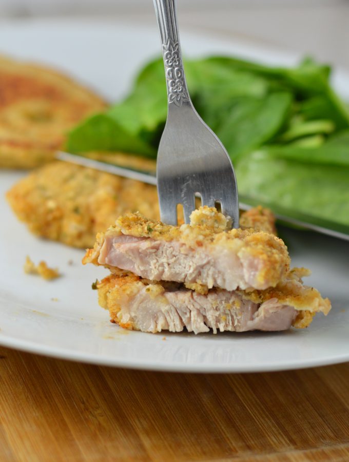 Baked Breaded Pork Chops