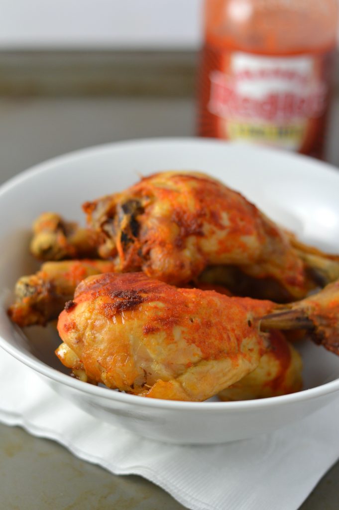 These Crockpot Spicy Chicken Drumsticks are the perfect quick and easy weeknight dinner idea. Just toss everything in your slow cooker kind of recipe.