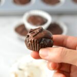 Peppermint Oreo Truffle Cups recipe made with only 4 ingredients. These are so easy to make, they are a great dessert or snack idea for Christmas or St. Patrick's Day.