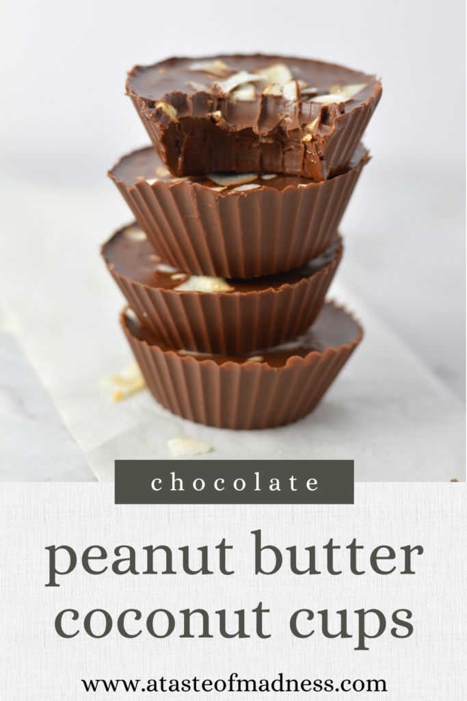 Chocolate Peanut Butter Coconut Cups