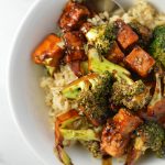 Pan fried Tofu and Broccoli Stir Fry recipe that is so easy to make. This super simple dish makes the perfect weeknight dinner idea.