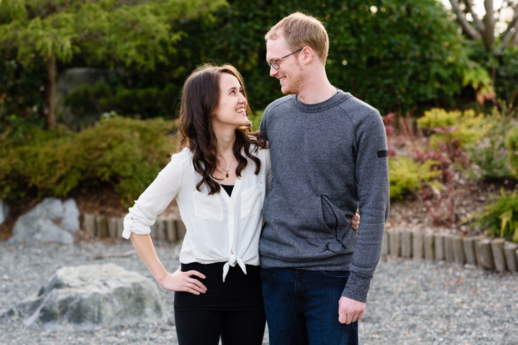 Engagement Photo shoot with Marla Jenkins Photography at Gary Point Park in Richmond, British Columbia. Just outside of Vancouver, Canada.