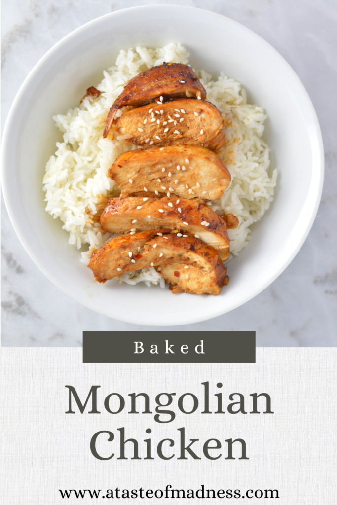 Baked Mongolian Chicken