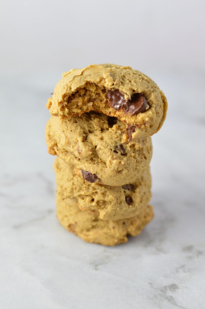 Date Chocolate Chip Cookies recipe. Partly sweetened with dates, these cookies make a quick and healthy snack idea. Plus, it is lunchbox friendly too!