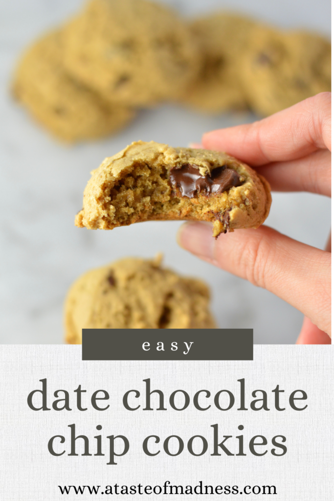 Date Chocolate Chip Cookies