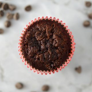 Easy Root Beer Muffins loaded with chocolate chips. This dessert recipe is sure to please everyone, and makes a great nut free snack idea.