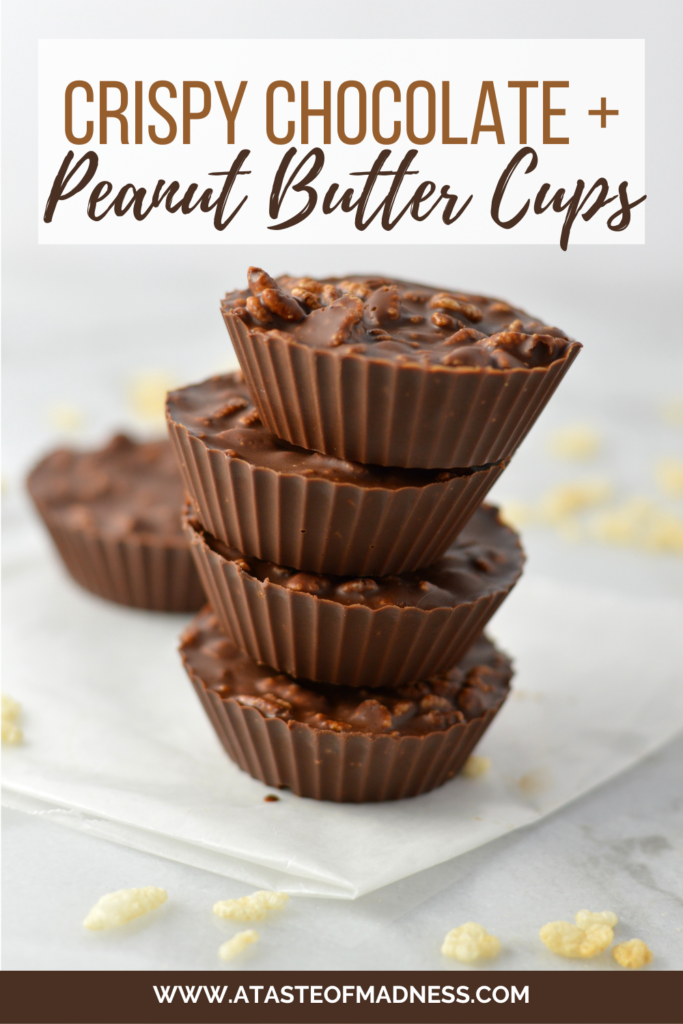 Crispy Chocolate and Peanut Butter Cups