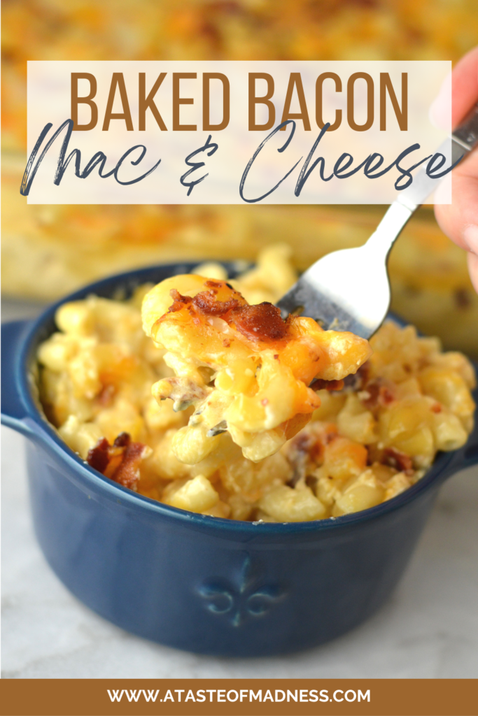 Baked Bacon Macaroni and Cheese