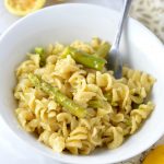 Quick and easy Lemon Asparagus Pasta recipe makes a healthy summer dinner idea. Ready in under 15 minutes, with ingredients you already have at home.