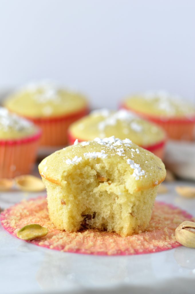 These are the best Lemon Pistachio Muffins I have tried so far! This recipe makes a moist and tender muffin with a light lemon flavour.