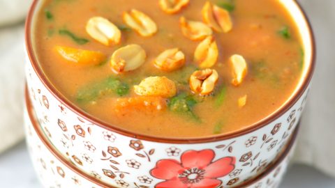 Slow Cooker Sweet Potato Peanut Soup A Taste Of Madness