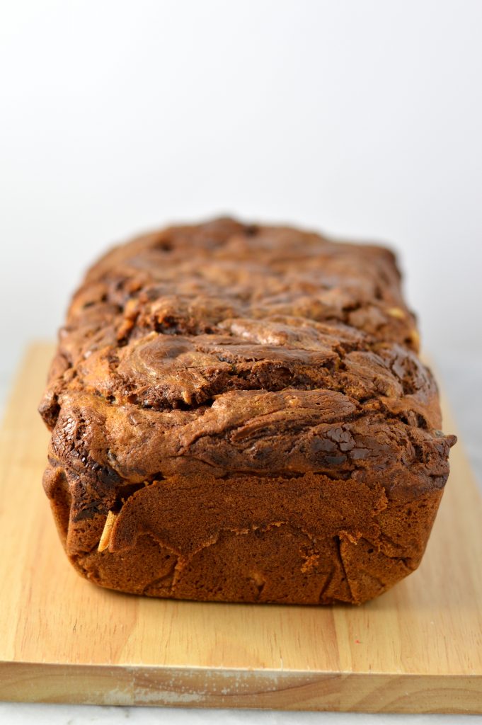 Nutella Swirl Banana Bread