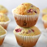 Easy Raspberry Muffins. This is the best muffin recipe using fresh sweet raspberries, it makes a great breakfast or snack idea.