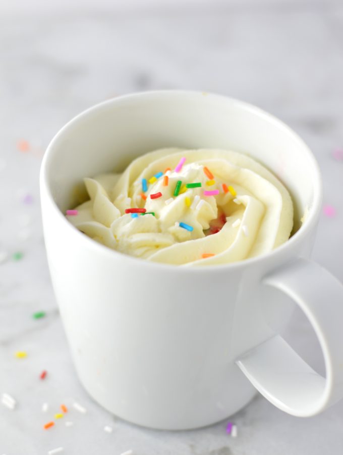 Funfetti Mug Cake