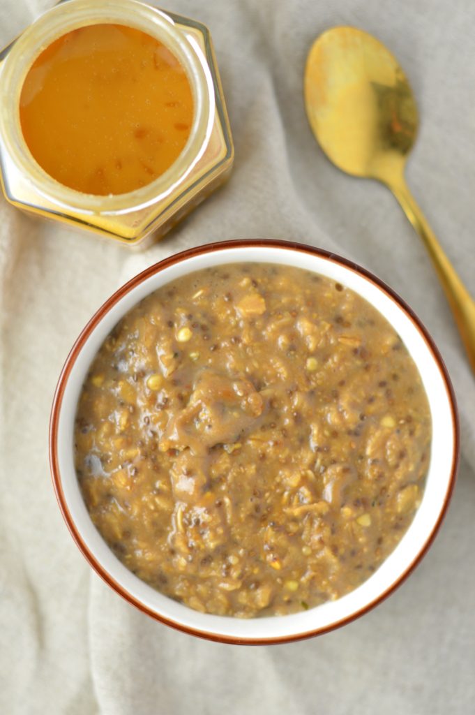 Maple Butter Latte Oatmeal