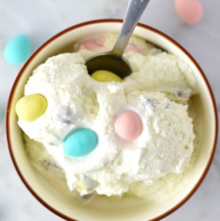 Mini Egg Ice Cream