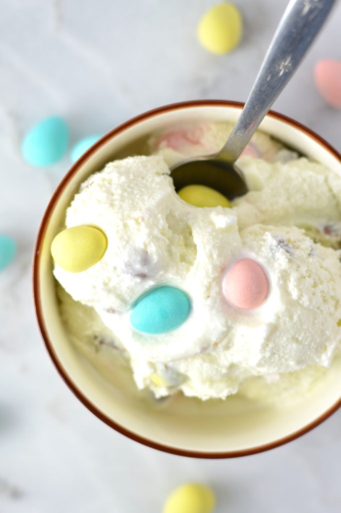 Mini Egg Ice Cream