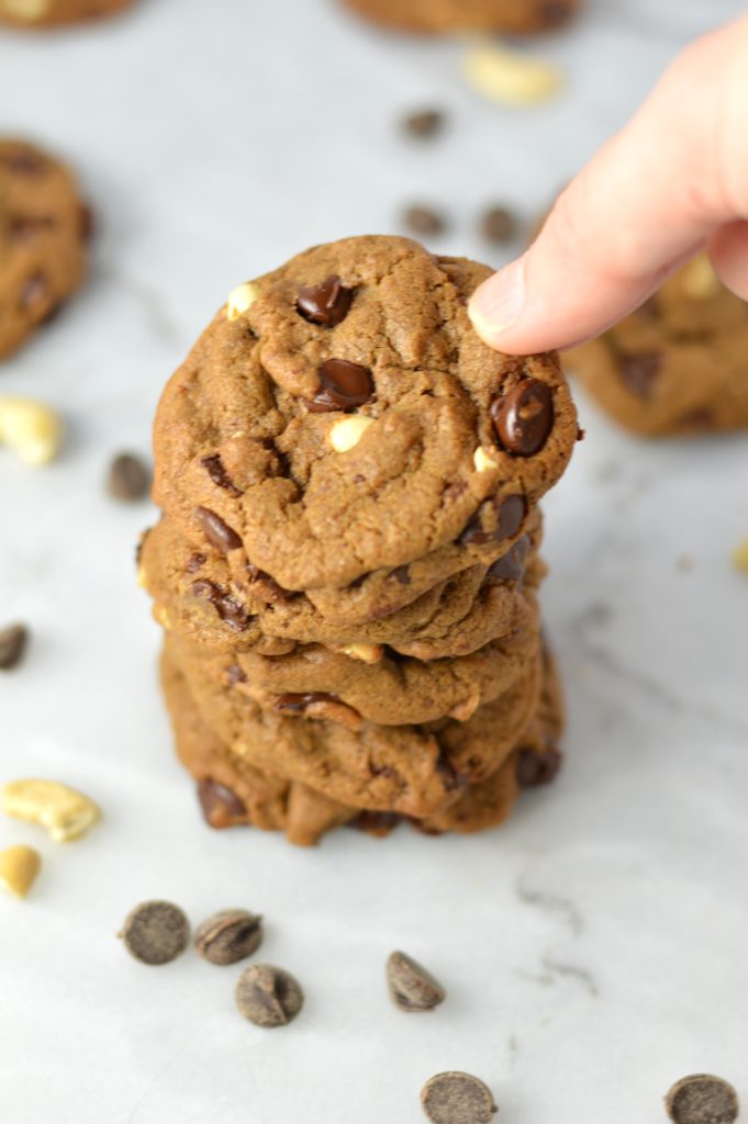 Mocha Cashew Cookies