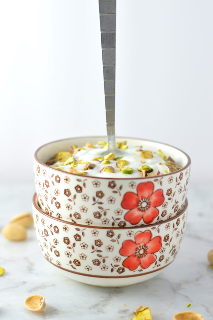 Pistachio Latte Oatmeal