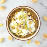 Pistachio Latte Oatmeal