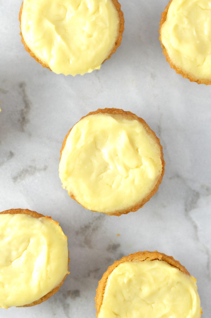 Salted Caramel and White Chocolate Chip Cheesecake Cookie Cups