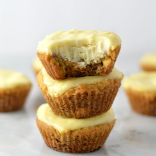 Salted Caramel and White Chocolate Chip Cheesecake Cookie Cups