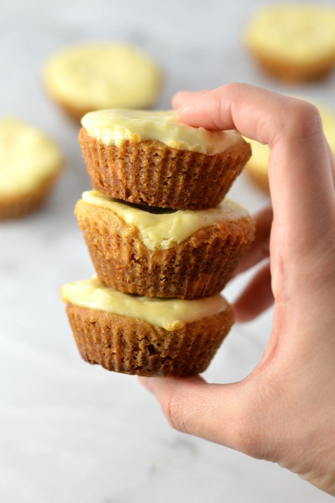 Salted Caramel and White Chocolate Chip Cheesecake Cookie Cups