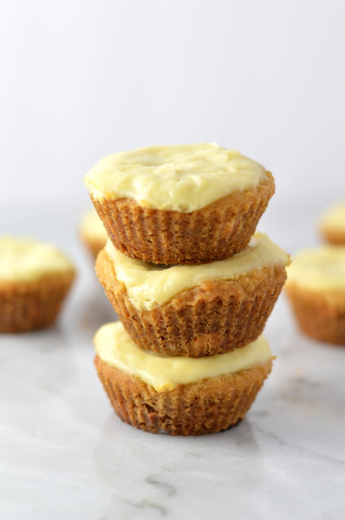 Salted Caramel and White Chocolate Chip Cheesecake Cookie Cups