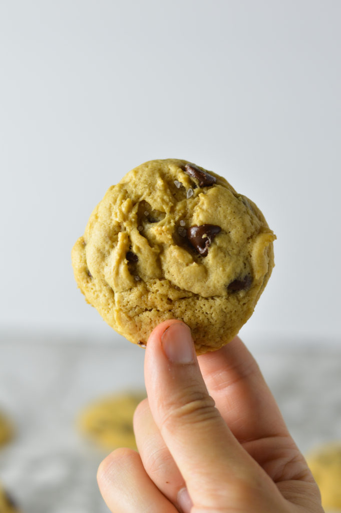 Browned Butter Salted Chocolate Chip Cookies