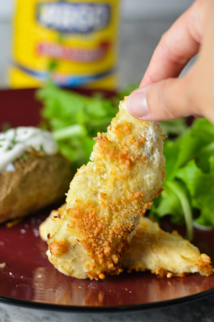 Easy 5 Ingredient Baked Chicken Strips