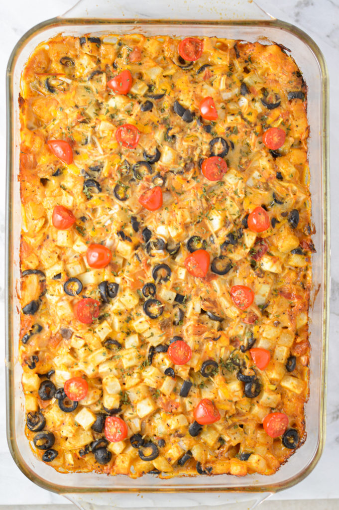 Nacho Hash Brown Casserole