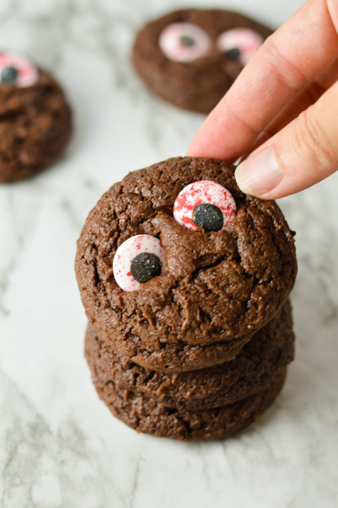 Chocolate Monster Cookies