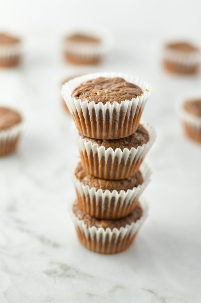 3 Ingredient Mini Nutella Muffins