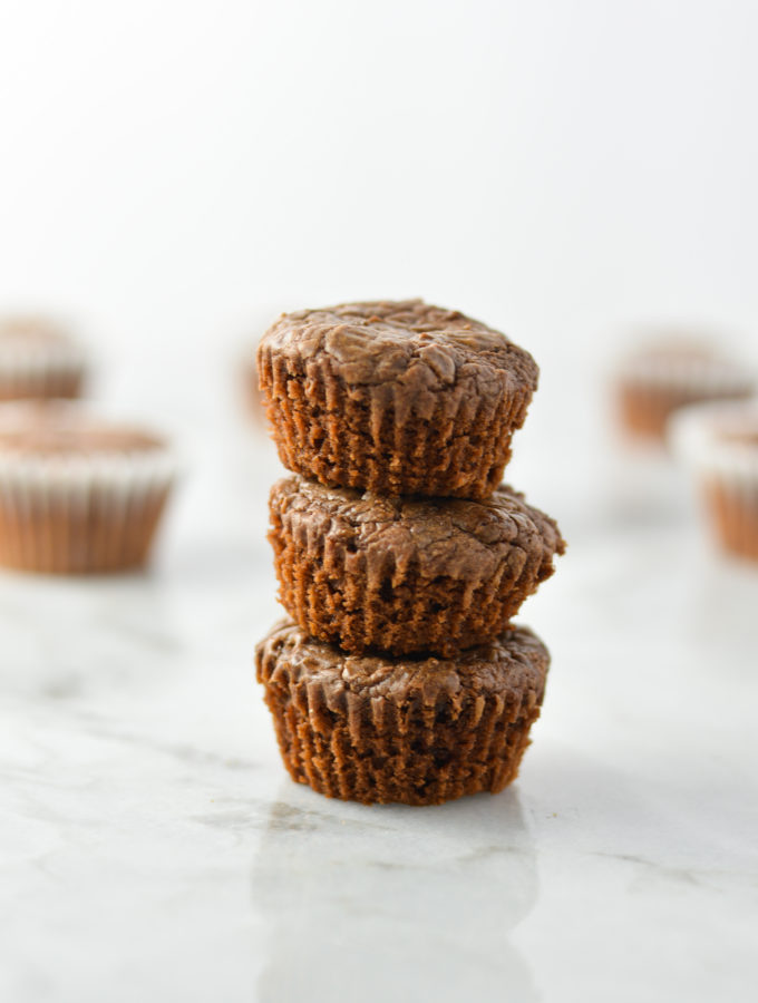 3 Ingredient Mini Nutella Muffins