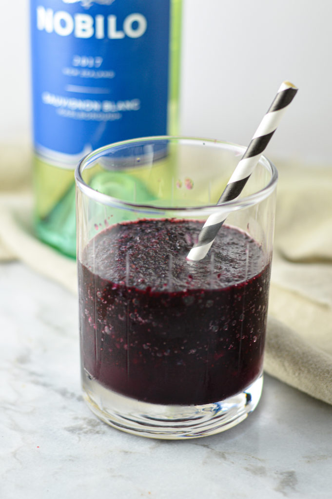 Blueberry Wine Slush