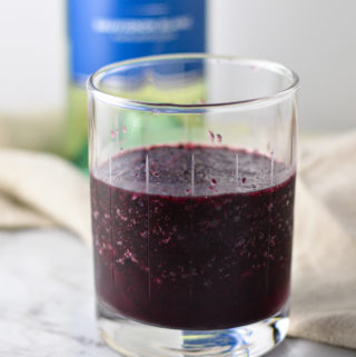 Blueberry Wine Slush