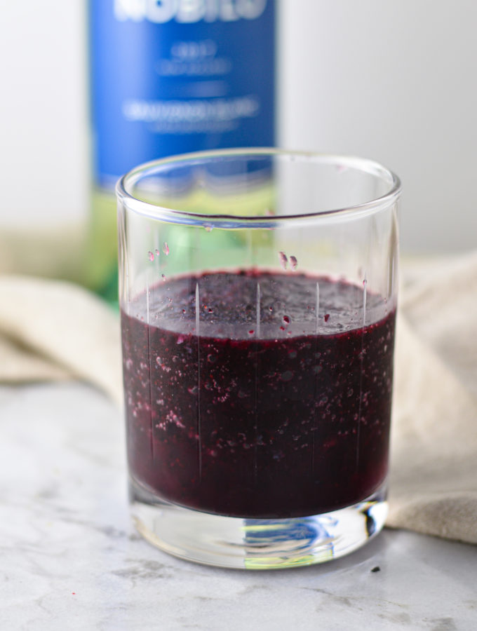 Blueberry Wine Slush