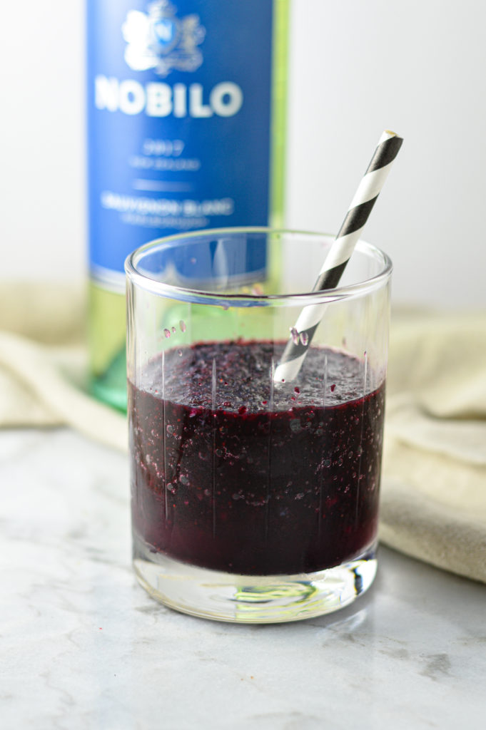 Blueberry Wine Slush