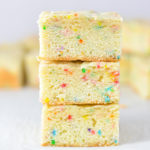 Funfetti Vanilla Bean Sugar Cookie Bars