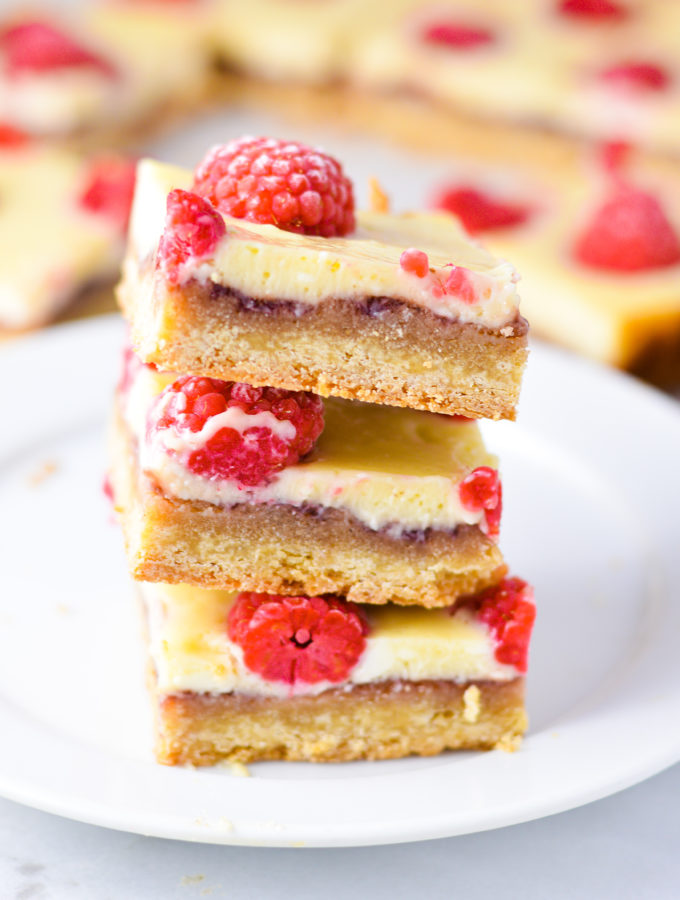 Gluten Free Raspberry Cream Cheese Bars