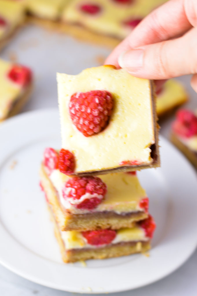 Gluten Free Raspberry Cream Cheese Bars