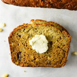 Macadamia Nut Banana Bread