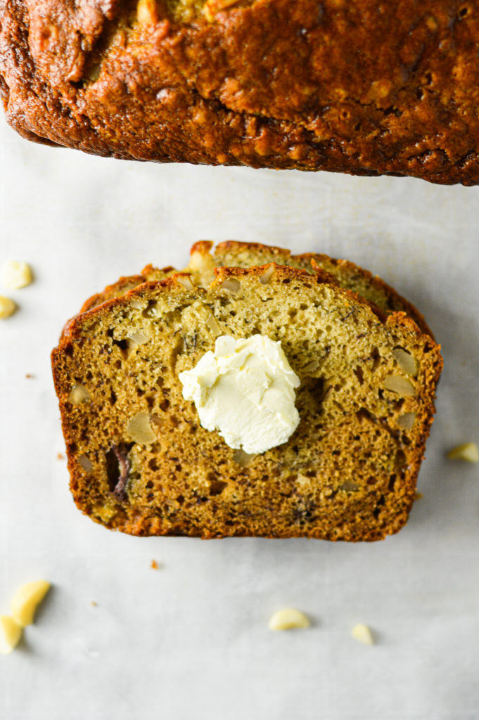 Macadamia Nut Banana Bread