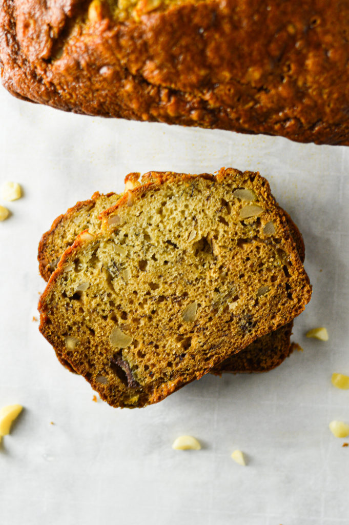 Macadamia Nut Banana Bread