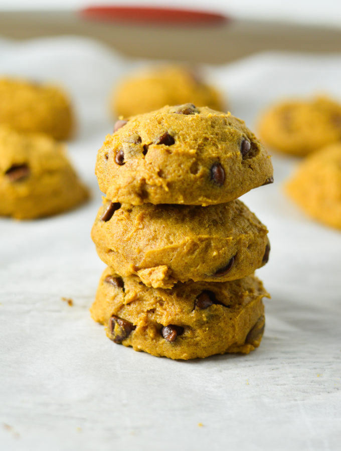 Pumpkin Chocolate Chip Cookies